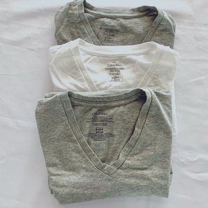 Calvin Klein Men's Cotton Classic V-Neck T-Shirts